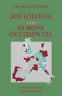 Sociologia de Europa occidental / Western Europe Sociology