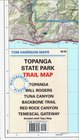 Topanga State Park Trail Map Topanga Will Rogers Tuna Canyon Backbone Trail Red Rock Canyon Temescal Gateway ShadedRelief Topo Map