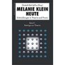 Melanie Klein Heute 1 Beitrge zur Theorie