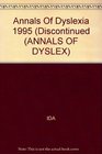 Annals Of Dyslexia 1995