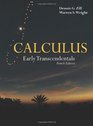 Calculus Early Transcendentals Fourth Edition