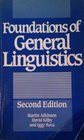 Foundations of General Linguistics