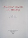 Chaldaean oracles and theurgy Mysticism magic and platonism in the later Roman Empire