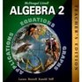 Algebra 2 North Carolina Edition Teacher's edition