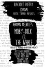 Blackout Poetry Poetic Therapy Moby Dick or The Whale