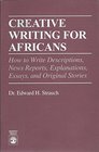 Creative Writing for Africans
