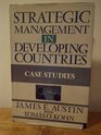 Stategic Management in Developing Countries