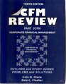 CFM Review Part 2 Corporate Financial Management