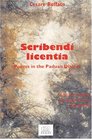 Scribendi Licentia Selected Poems in Paduan Dialect