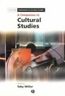 Companion to Cultural Studies