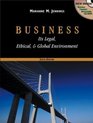 Business Its Legal Ethical and Global Environ ment