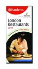 Harden's London Restaurants 2010
