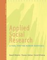 Applied Social Research A Tool for the Human Services