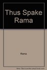 Thus Spake Rama