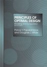 Principles of Optimal Design Modeling and Computation