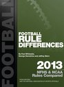 2013 Football Rule Differences NFHS  NCAA Rules Compared