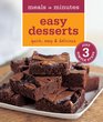 Meals in Minutes Easy Desserts Quick Easy  Delicious