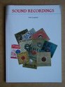 Sound Recordings