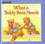 What a Teddy Bear Needs