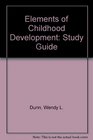 Elements of Childhood Development