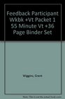Feedback Participant Wkbk Vt Packet 1 55 Minute Vt 36 Page Binder Set