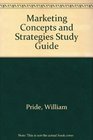Study Guide Used with PrideMarketing Concepts and Strategies