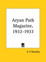 Aryan Path Magazine 19321933