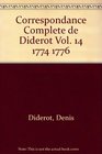 Correspondance Complete de Diderot Vol 14 1774 1776