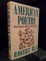 American poetry Wildness and domesticity