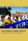 Sustaining Human Rights Women and Argentine Human Rights Organizations