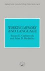 Working Memory and Language Processing