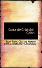 Carta de Cristobal Colon