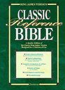 KJV Classic Reference Black Bonded Leather