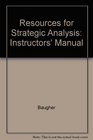 Resources for Strategic Analysis Manual