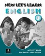 New Let's Learn English Answer Book Bk 1
