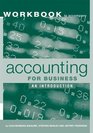 Workbook to Accompany Accounting for Business An Introduction