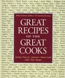 Great Recipes of the Great Cooks
