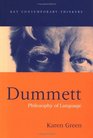 Dummett Philosophy of Language