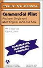 Commercial Pilot Single  MultiEngine Land Practical Test Standards  FAAS808112A