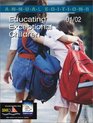 Annual Editions Educating Exceptional Children 01/02
