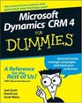 Microsoft Dynamics CRM 4 For Dummies