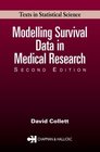 Modelling Survival Data in Medical Research Second Edition