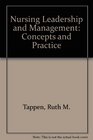 Nursing Leadership and Management Concepts and Practice