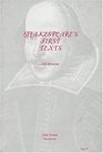 Shakespeare's First Texts Folio Scripts