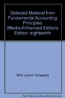 Selected Material from Fundamental Accounting Principles