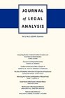Journal of Legal Analysis Volume 1 Number 2  Summer