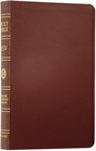 ESV Classic Reference Bible, Premium Bonded Leather, Burgundy, Red Letter Text, Thumb Indexed