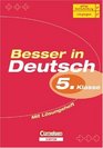 Besser in Deutsch 5 Klasse Neubearbeitung Neue Rechtschreibung