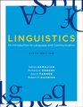 Linguistics Sixth Edition An Introduction to Language and Communication