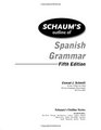 Schaum's Outline of Spanish Grammar 5ed